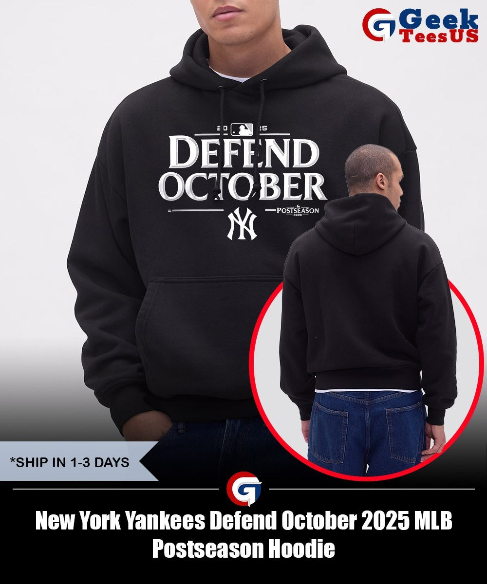 New York Yankees Defend October 2025 MLB Postseason shirt