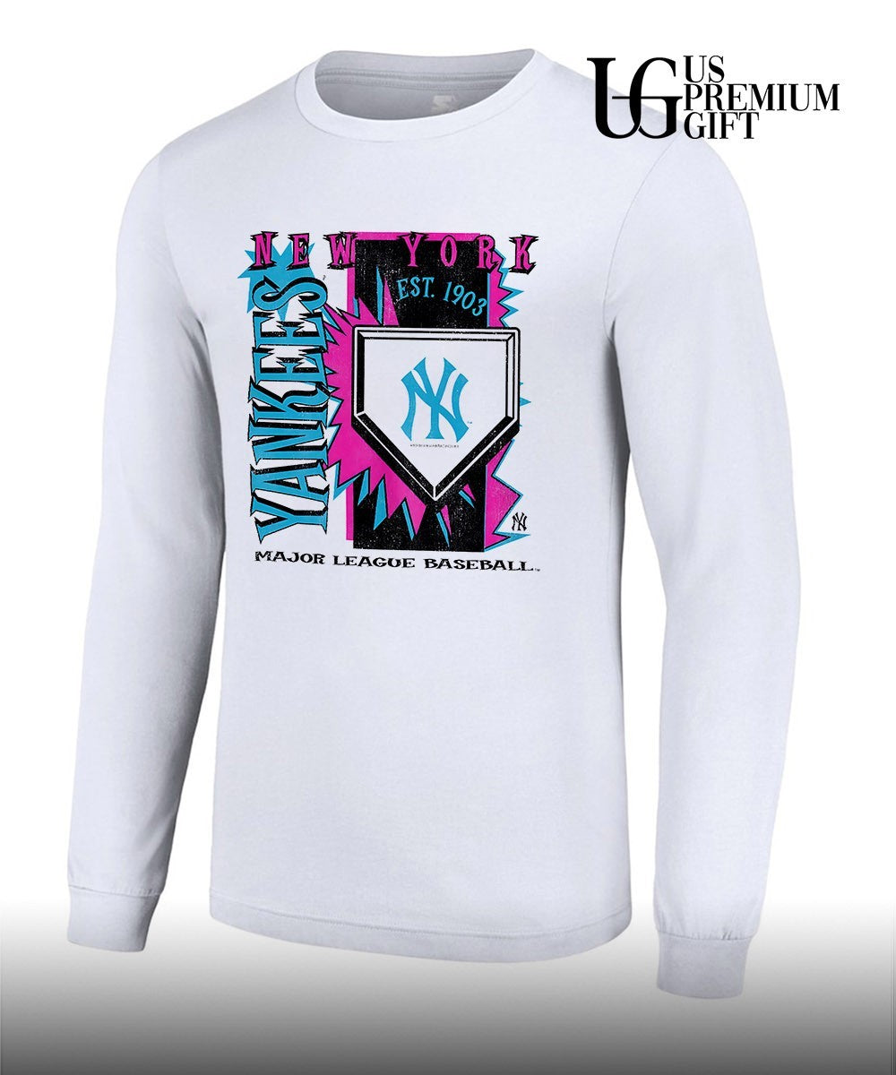 New York Yankees Major League baseball since 1903 Cooperstown Neon shirt