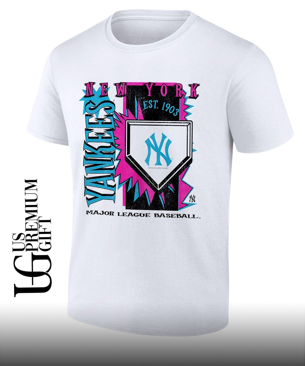 New York Yankees Major League baseball since 1903 Cooperstown Neon shirt