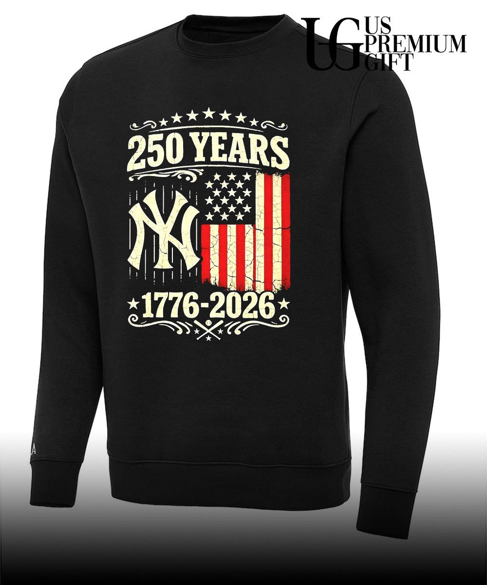 New York Yankees USA 250th years anniversary 1776 to 2026 shirt