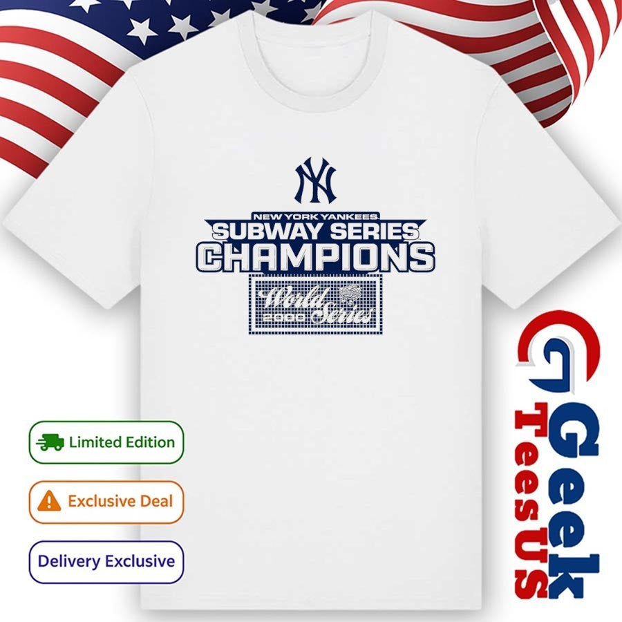 New York Yankees baseball Subway Series Champions World Series 2000 shirt