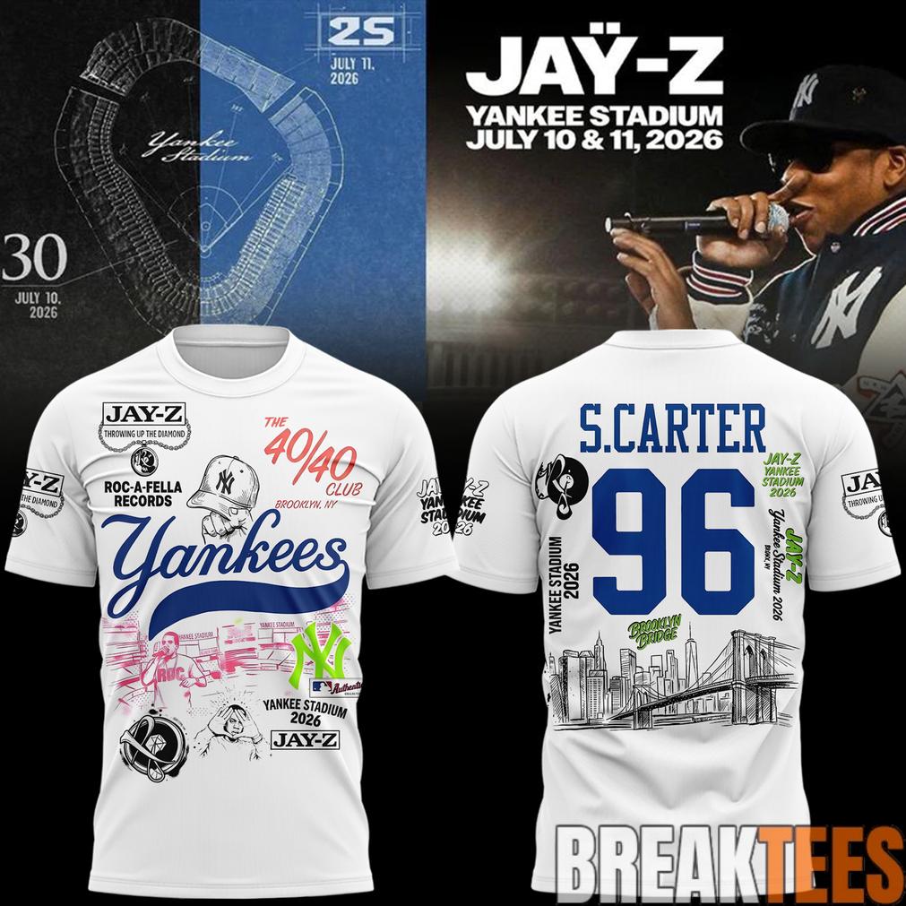 New York Yankees x Jay-Z At Yankee Stadium 2026 Edition Shirt