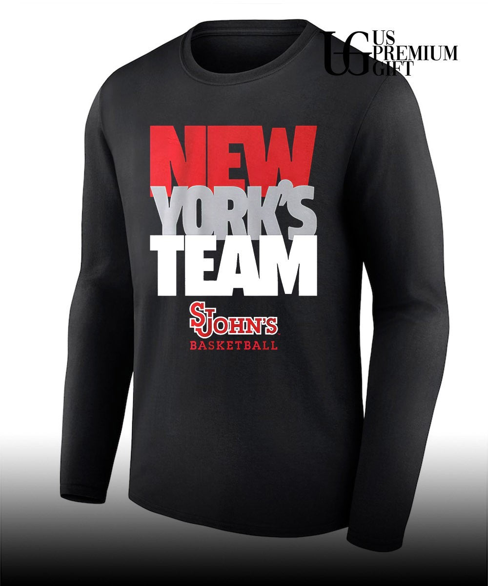 New York’s Team St John’s Red Storm basketball shirt