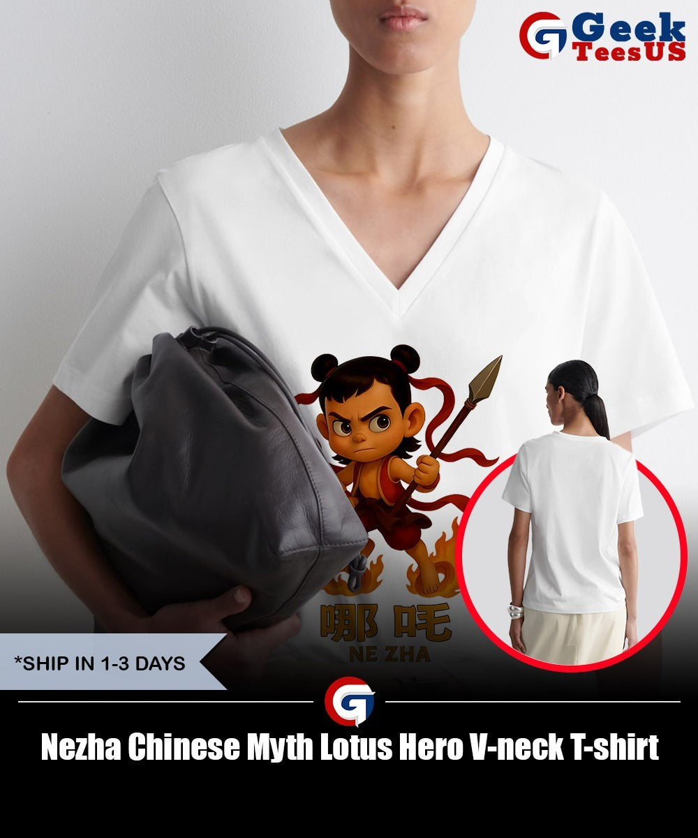 Nezha Chinese Myth Lotus Hero shirt