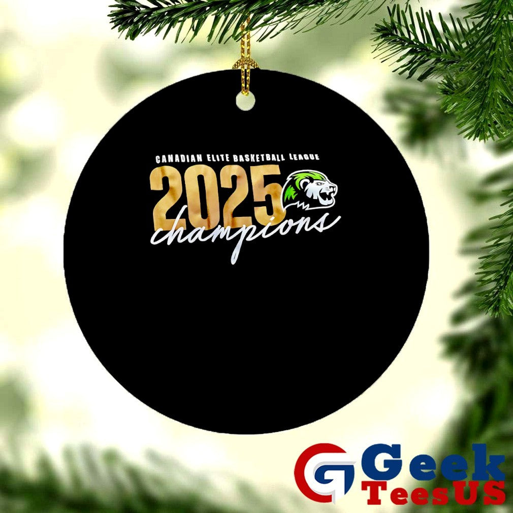 Niagara River Lions Canadian Elite basketball League 2025 Champions shirt