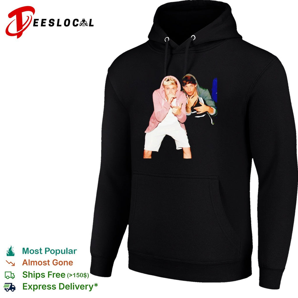 Niall Horan and Louis Tomlinson One Direction shirt