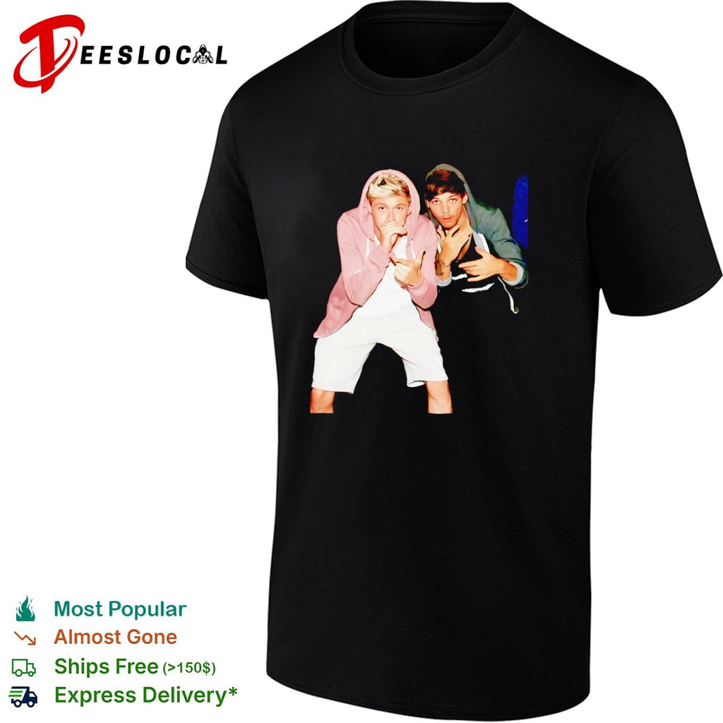 Niall Horan and Louis Tomlinson One Direction shirt