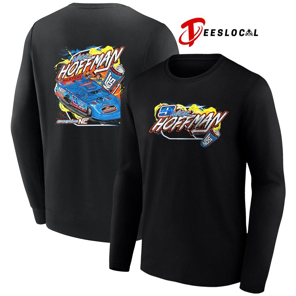 Nick Hoffman Mooresville car racing shirt