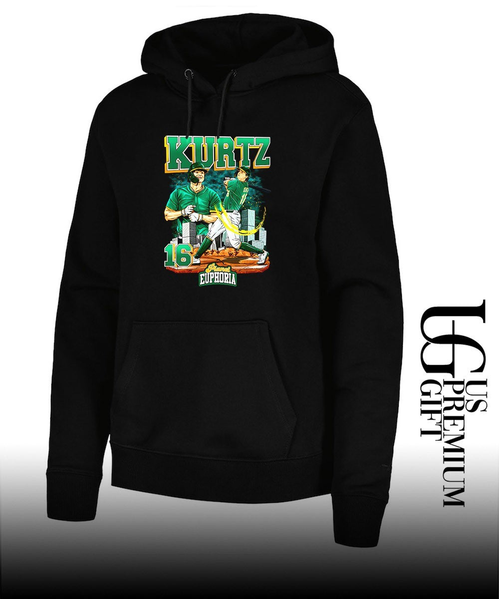 Nick Kurtz Athletics baseball Planet Euphoria graphic shirt