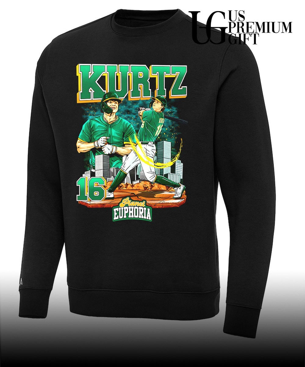 Nick Kurtz Athletics baseball Planet Euphoria shirt