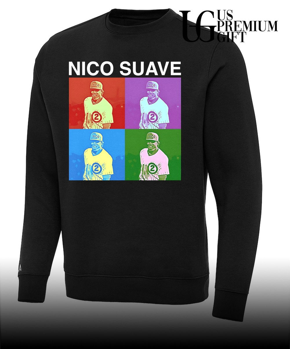 Nico Hoerner Nico Suave Chicago Cubs baseball shirt