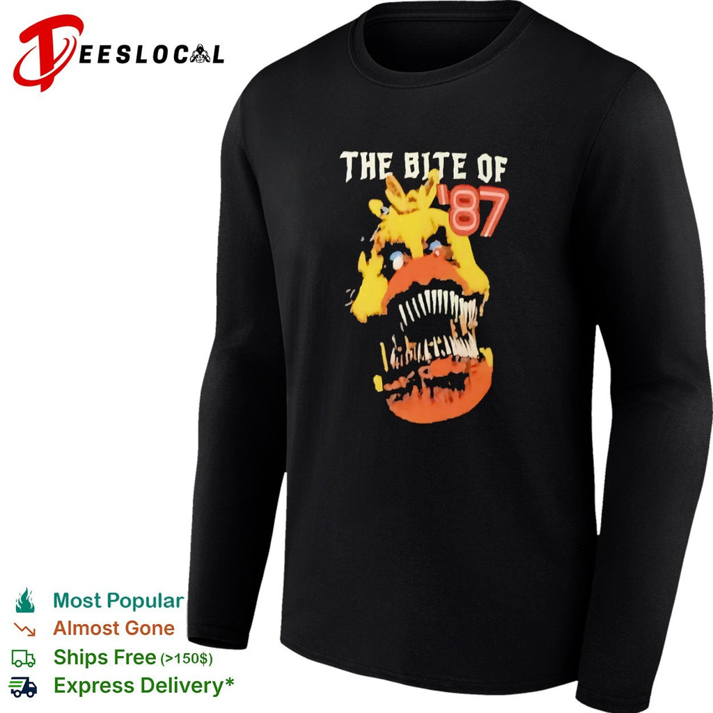 Nightmare Chica The Bite of ’87 Five Nights at Freddy’s shirt