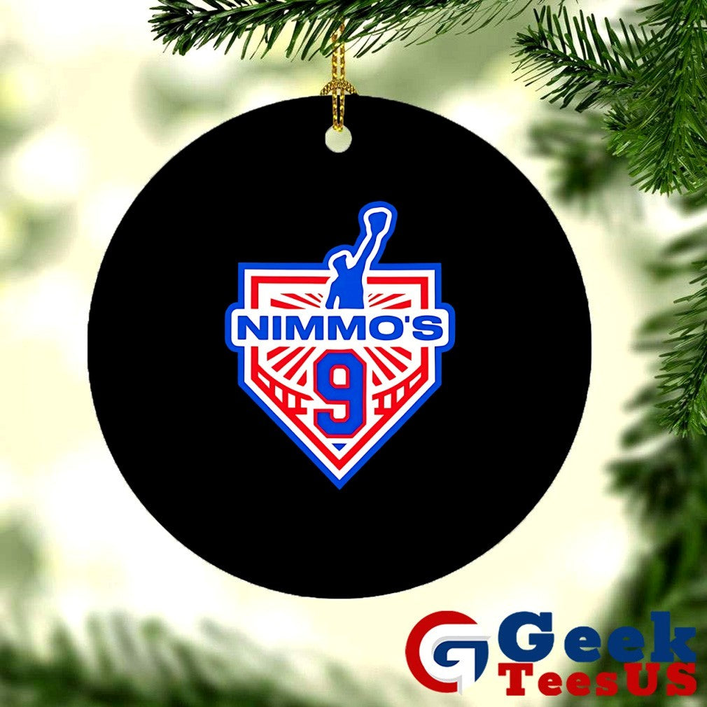 Nimmo’s 9 Brandon Nimmo New York Mets logo shirt
