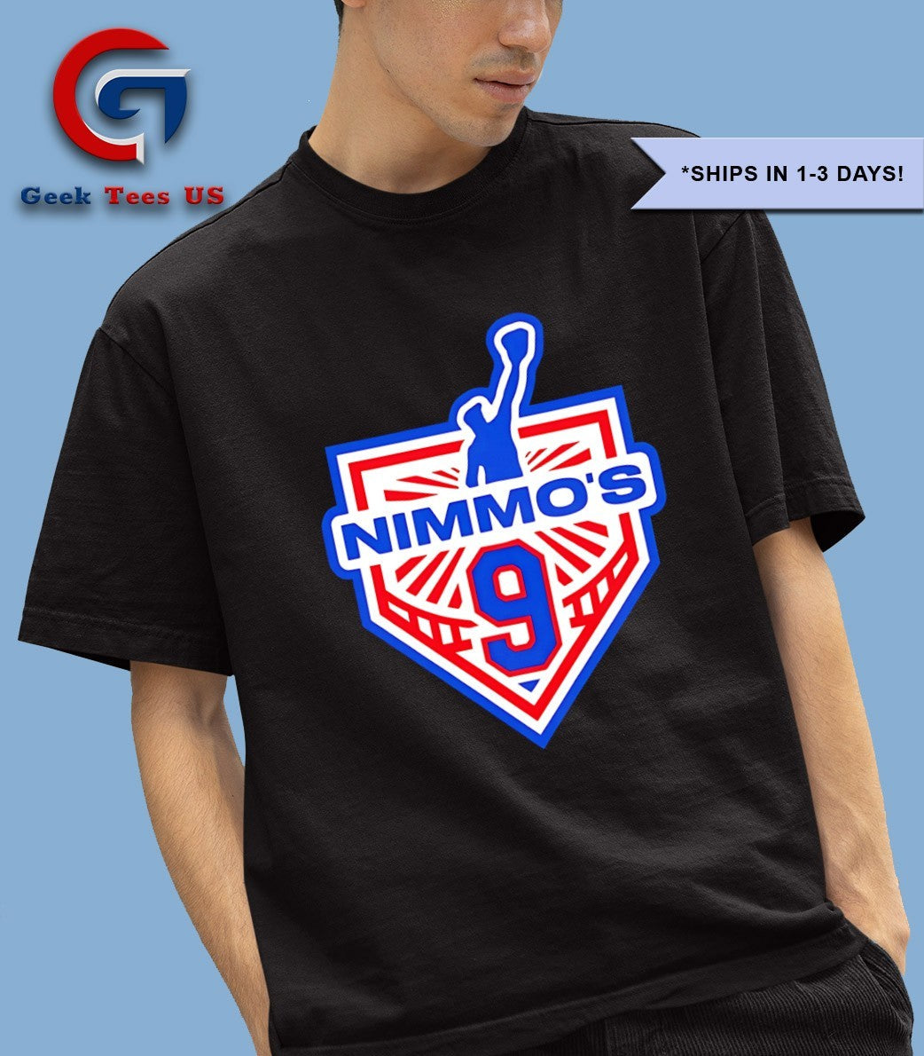 Nimmo’s 9 Brandon Nimmo New York Mets logo shirt