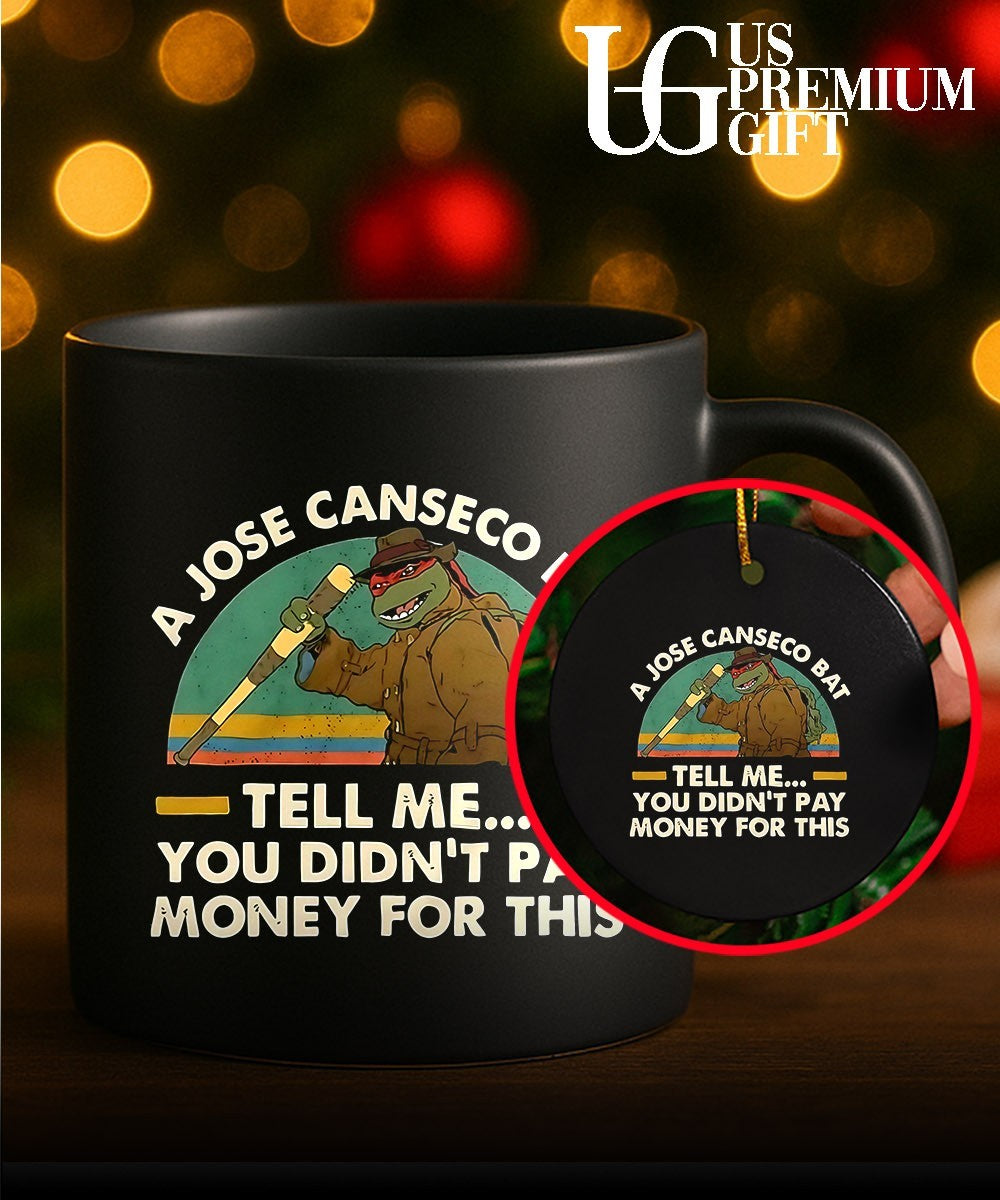 Ninja Turtles a jose canseco bat tell me you didn’t pay money for this shirt