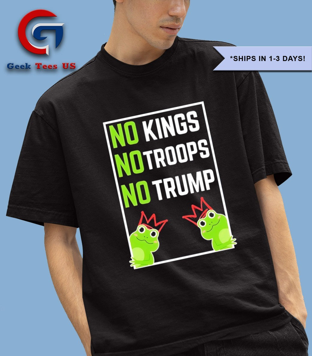 No Kings No Troops No Trmp Portland Frog shirt