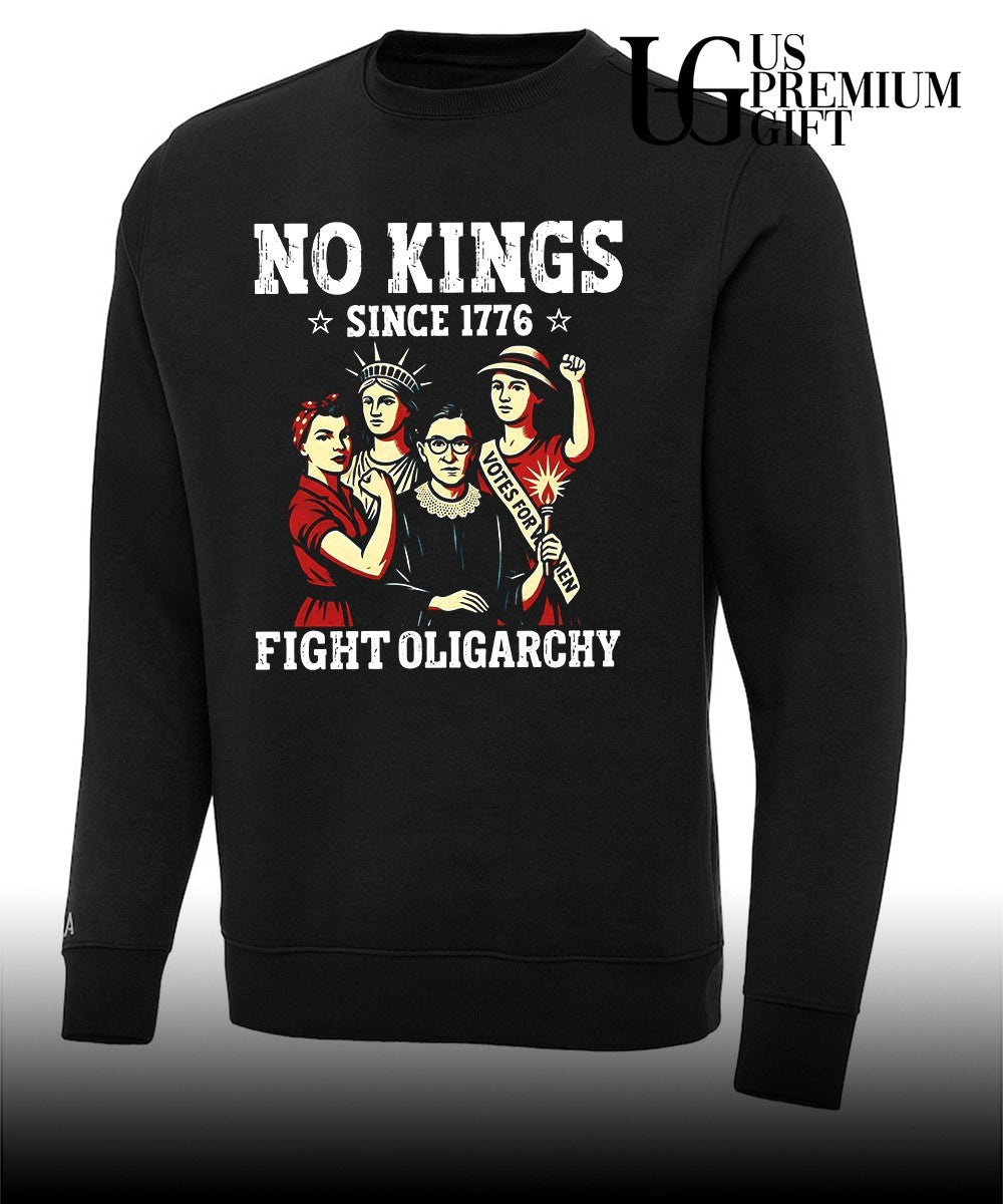No Kings Since 1776 Fight Oligarchy shirt