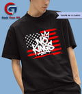 No Kings USA flag shirt