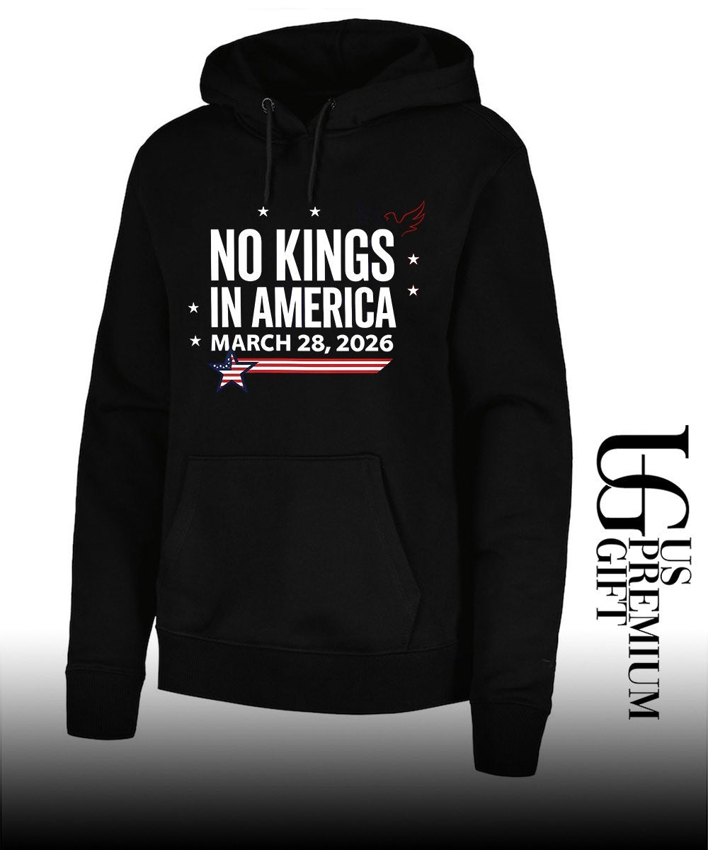 No Kings in America 2026 March 28 Protest shirt