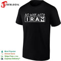 No War with Iran Political Protest anti-war shirt