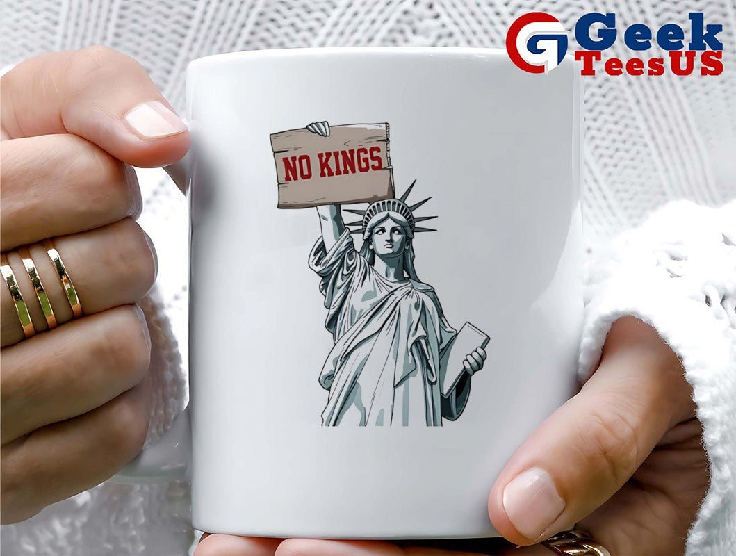 No kings in America anti Trump protest shirt