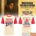 Noah Kahan x Boston Red Sox – The Great Divide Tour 2026 Shirt