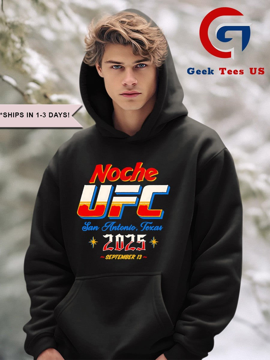 Noche UFC 2025 San Antonio Texas 2025 shirt