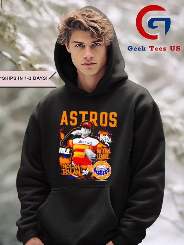 Nolan Ryan Houston Astros National League Cooperstown Star Moment shirt