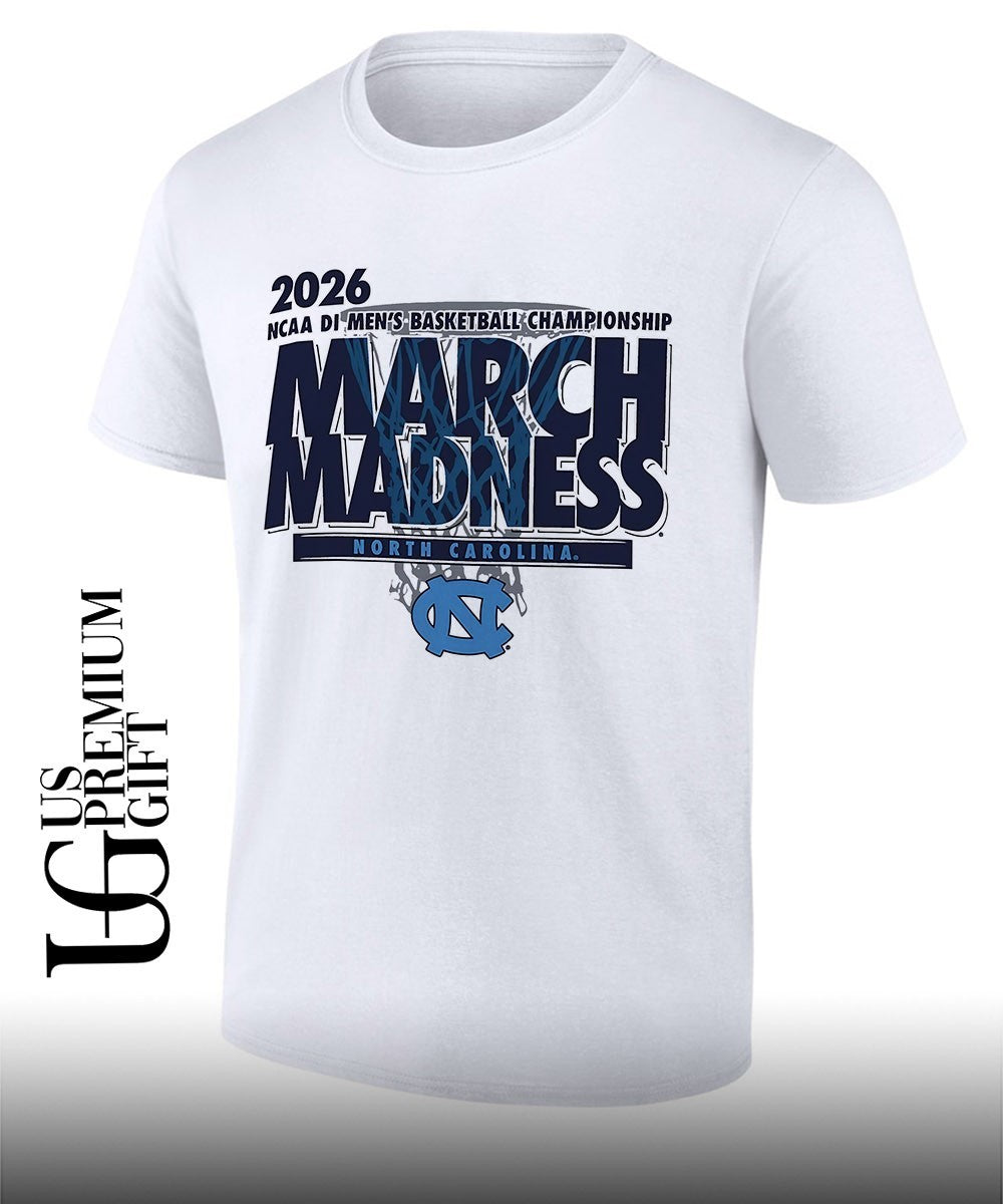 North Carolina Tar Heels March Madness NCAA D1 Men’s basketball Championship 2026 shirt