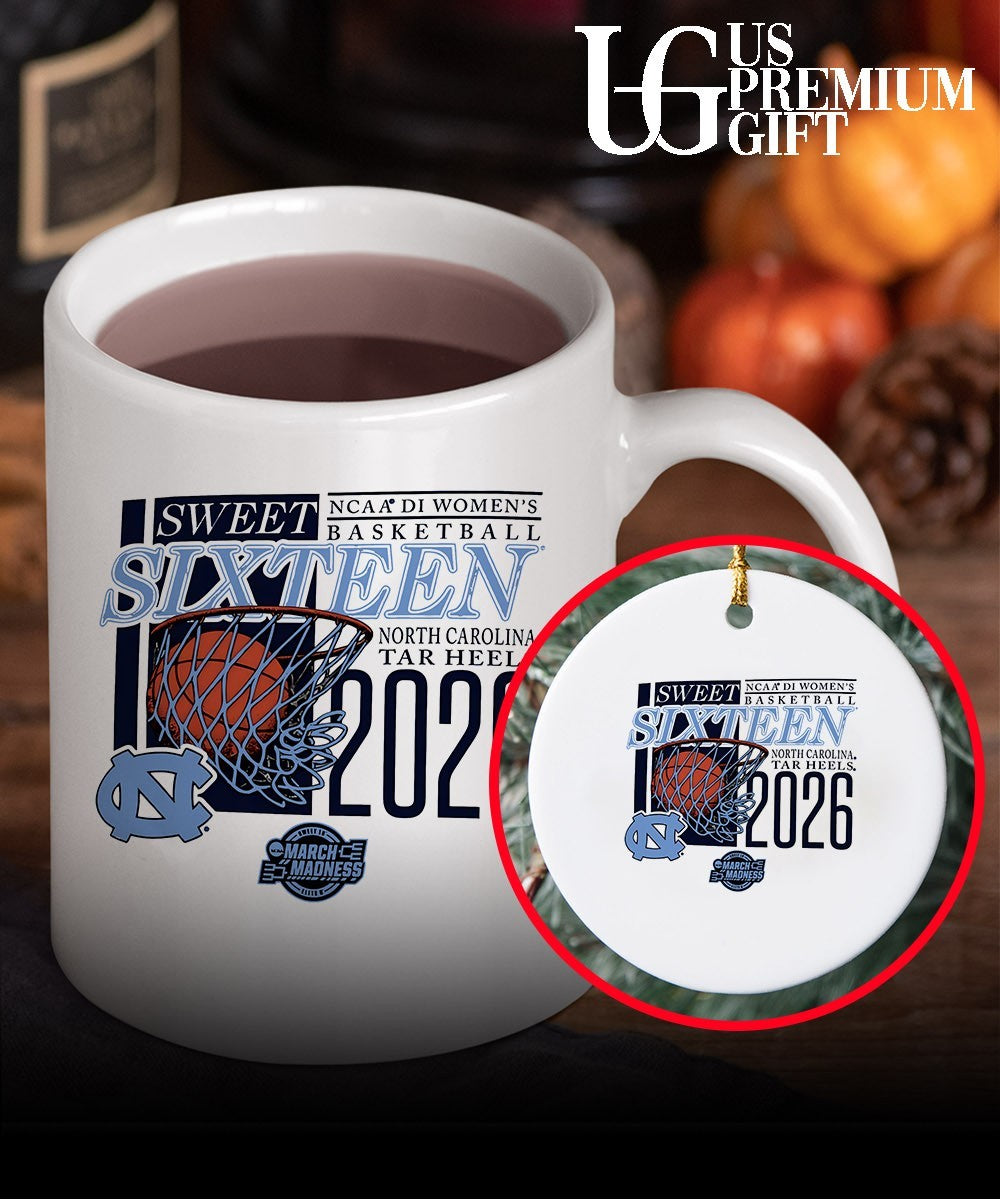 North Carolina Tar Heels Sweet Sixteen NCAA 2026 Division 1 Women’s basketball March Madness shirt