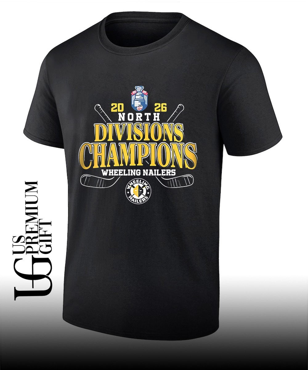 North Division Champions Wheeling Nailers hockey Playoffs 2026 shirt