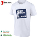 North London is Lilywhite Tottenham Hotspur Football Club shirt