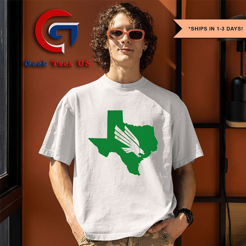 North Texas Mean Green Texas diving shirt