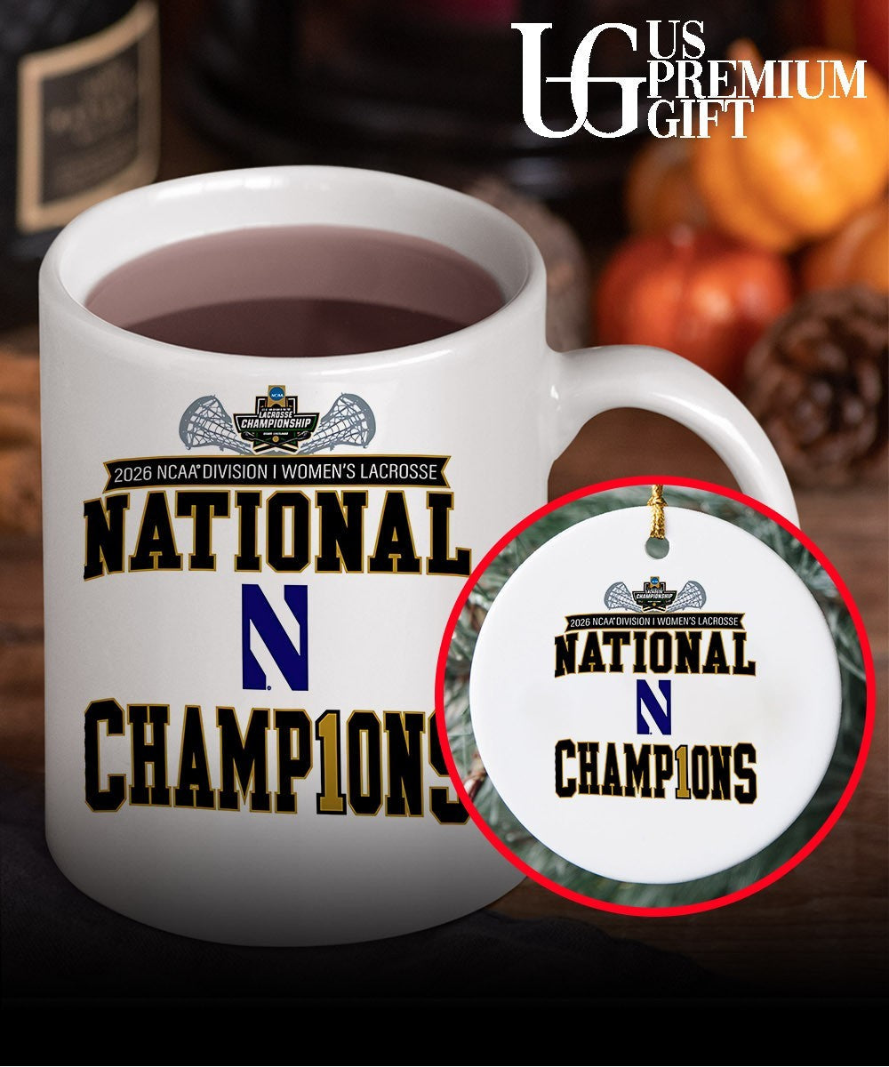 Northwestern University Division I NCAA Women’s Lacrosse National Champions 2026 shirt
