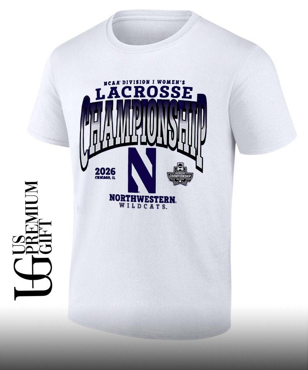 Northwestern Wildcats NCAA Division I Women’s Lacrosse Championship 2026 shirt
