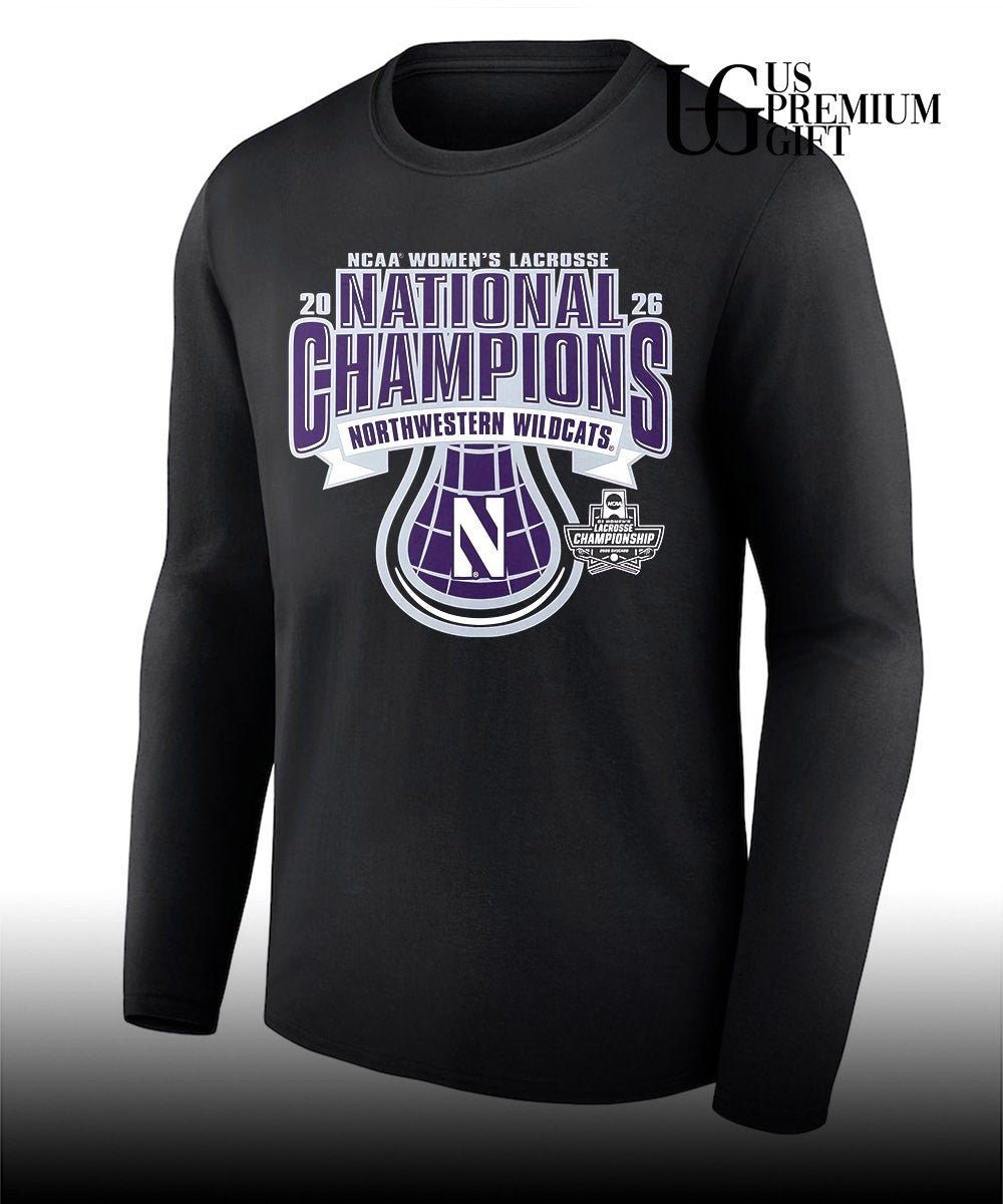 Northwestern Wildcats NCAA Division I Women’s Lacrosse National Champions 2026 shirt