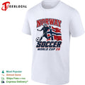 Norway Soccer World Cup 26 Distressed shirt