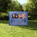 Not Democratic Not Republican Not Independent We Are Americans For Freedom Of Speech And Freedom Of Information Yard Sign