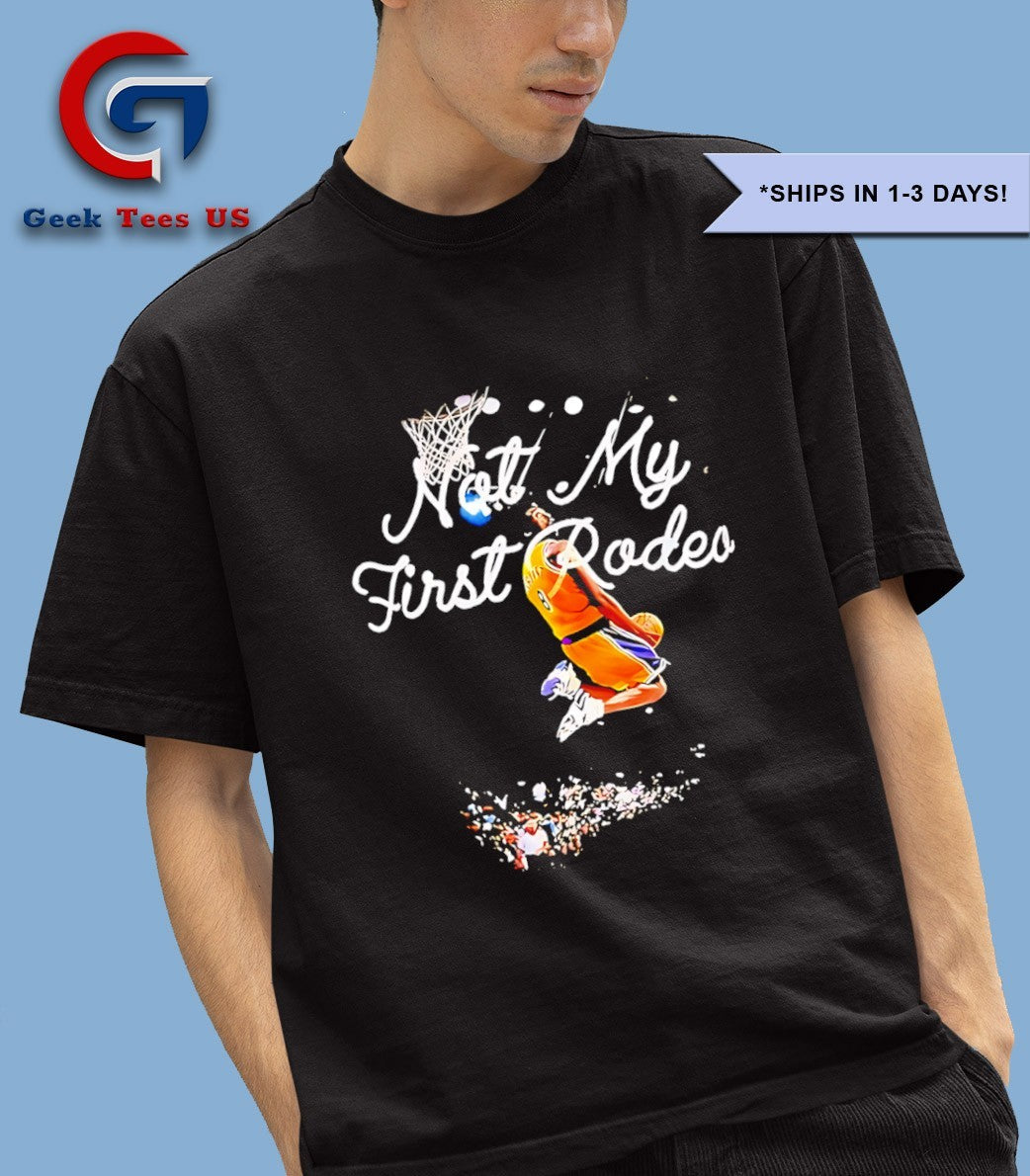 Not my first Rodeo Aaron Rodgers Kobe Bryant NBA shirt