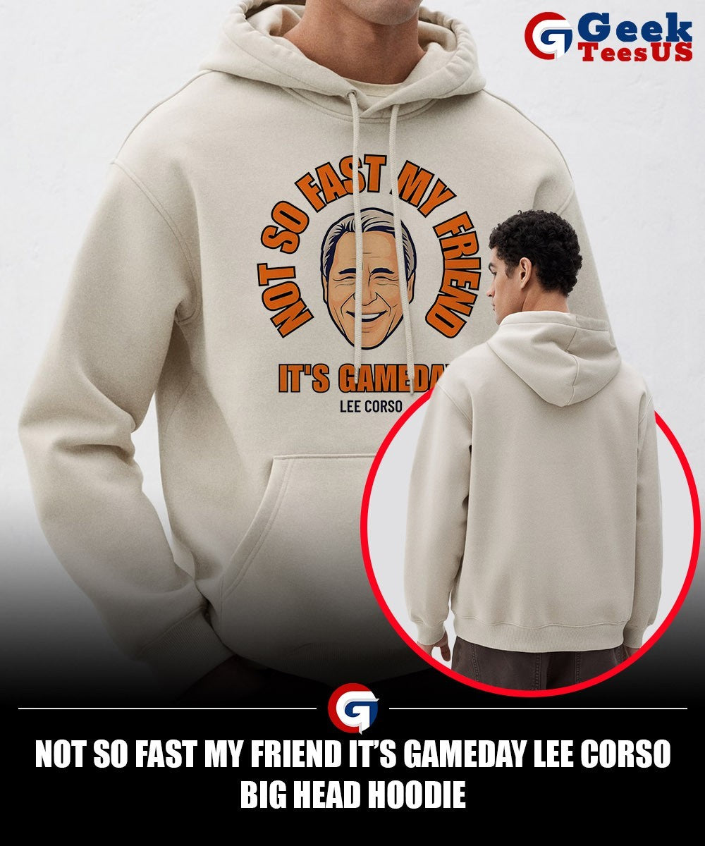 Not so fast my friend it’s Gameday Lee Corso big head shirt
