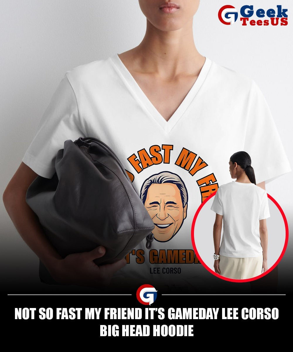 Not so fast my friend it’s Gameday Lee Corso big head shirt