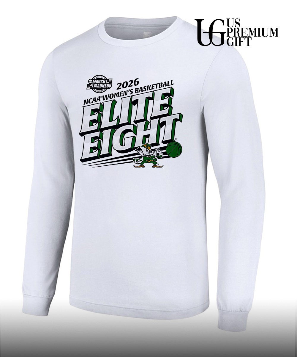 Notre Dame Fighting Irish 2026 Elite Eight NCAA Women’s basketball shirt