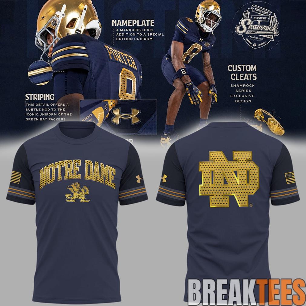 Notre Dame Fighting Irish 2026 Shamrock Series Uniforms Edition Shirt