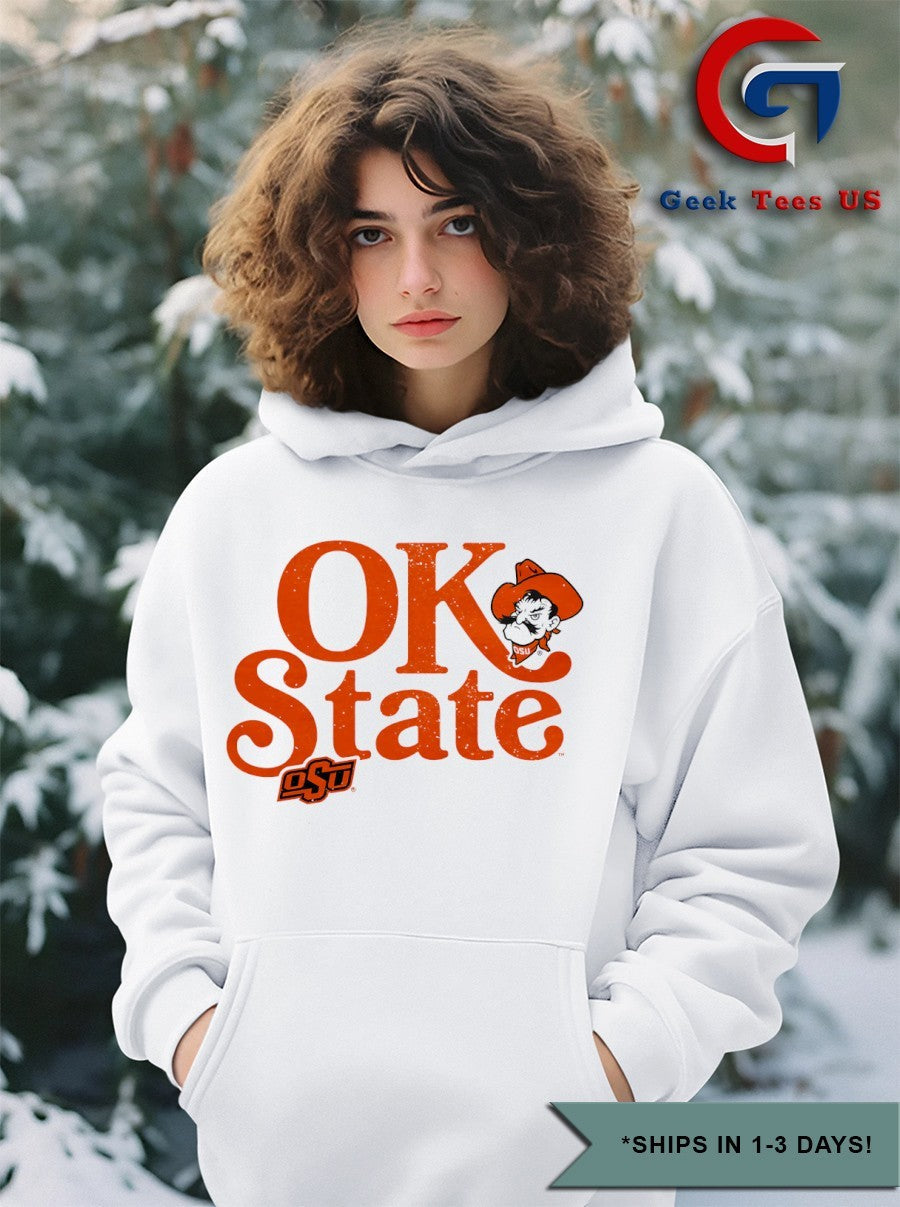 OK State Oklahoma State Cowboys football logo shirt