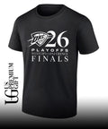 OKC Thunder WinCraft 2026 Western Conference Finals logo shirt