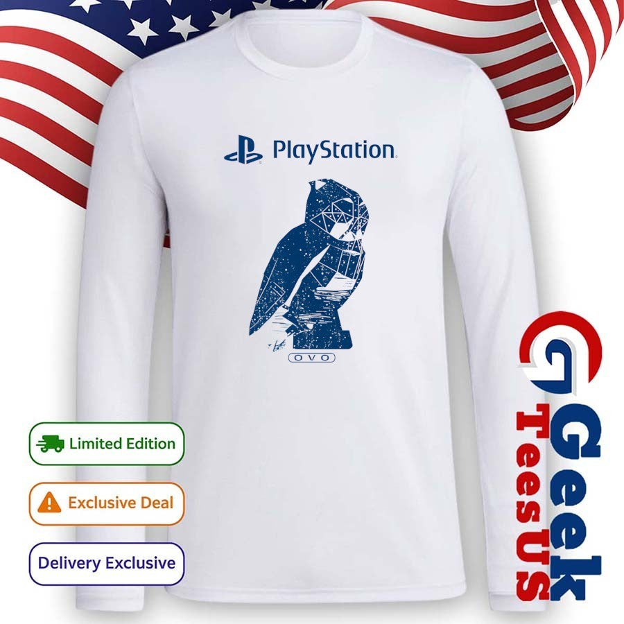 OVO PlayStation logo shirt