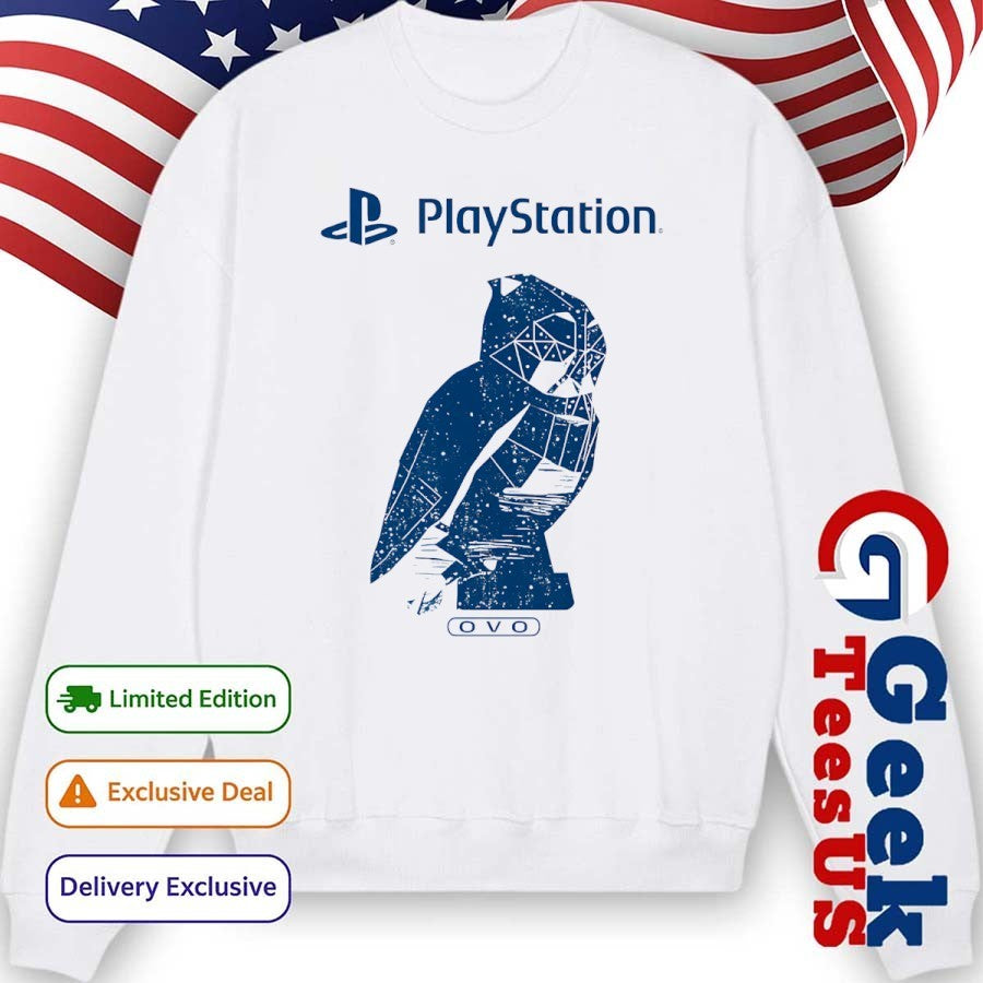 OVO PlayStation logo shirt