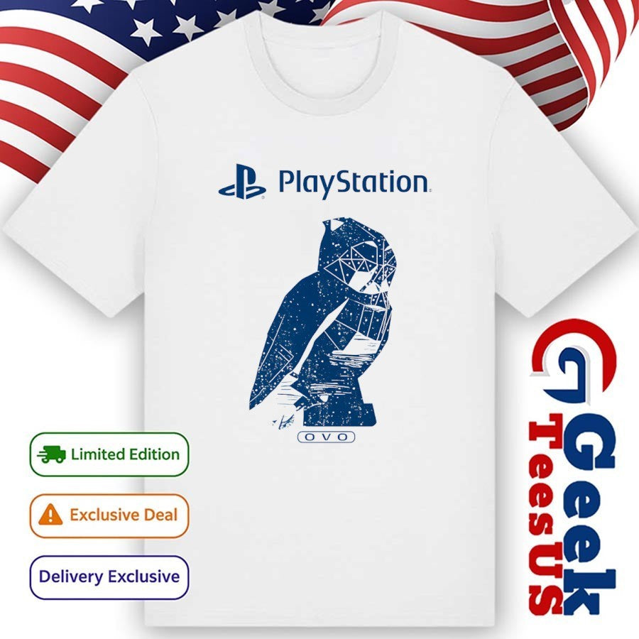 OVO PlayStation logo shirt