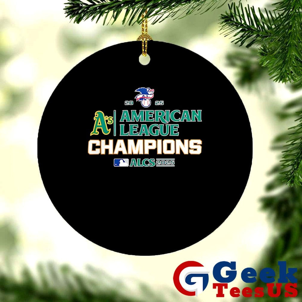 Oakland Athletics 2025 American League Champions ALCS Locker Room celebration shirt