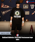 Oakland Athletics 2025 MLB Postseason logo shirt